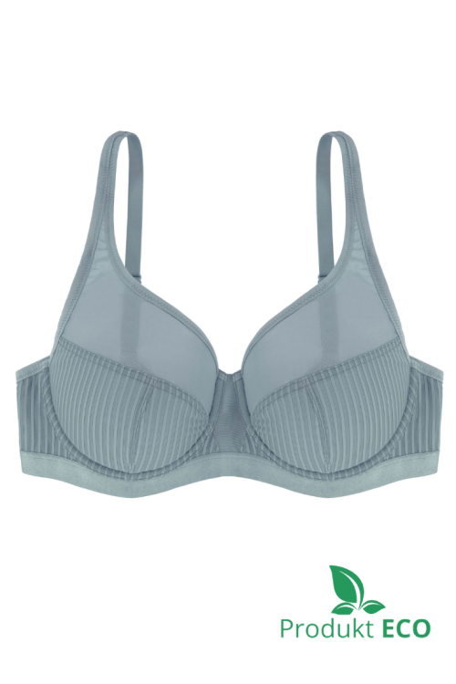 Zabudowany miękki biustonosz na fiszbinie