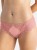 KIRA Pełne satynowe figi damskie z koronką