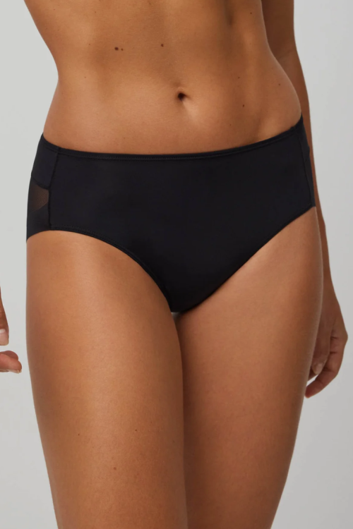 Bezszwowe figi czarne z tyłem z siateczki