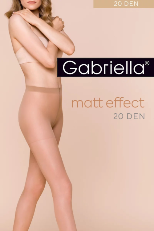 20 DEN Rajstopy transparentne matowe typu druga skóra Matt