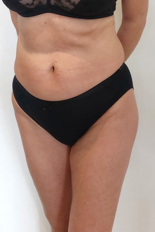 BAMBOO Figi bambusowe, z płaskimi szwami czarne