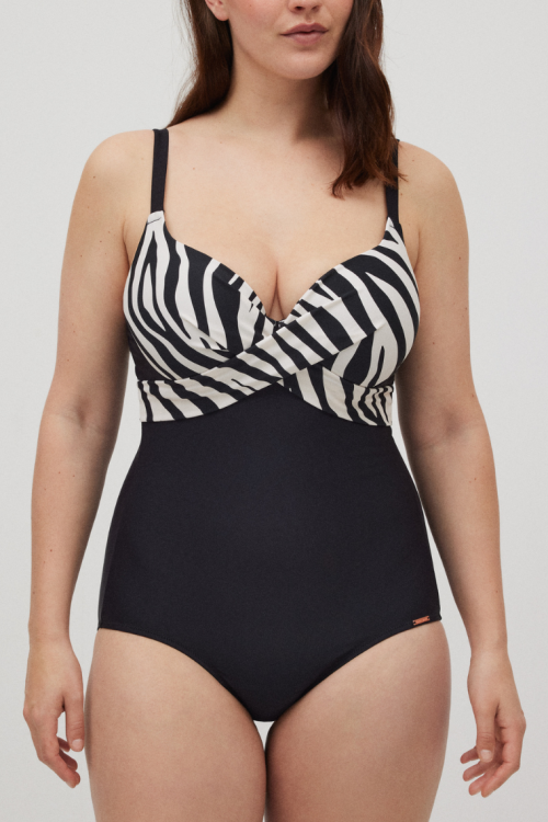 Modelujący jednoczęściowy strój kąpielowy