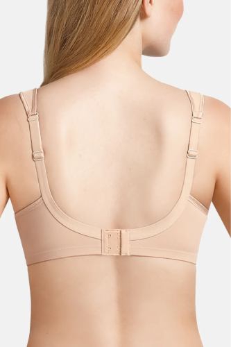 Miękki biustonosz bez fiszbin beżowy