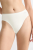 Bawełniane figi damskie high leg białe