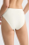 Bawełniane figi damskie high leg białe