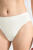 Bawełniane figi damskie high leg białe