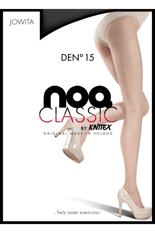 15 DEN Rajstopy transparentne półmatowe Jowita