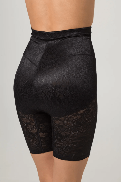 Szorty modelujące w stylu retro czarne