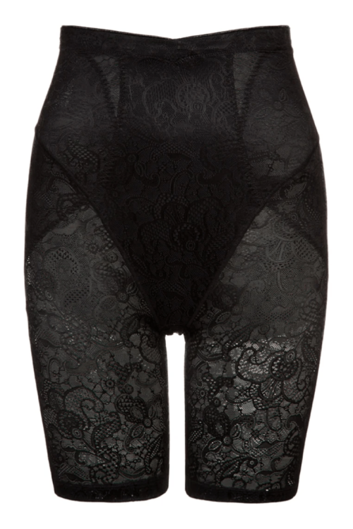 Szorty modelujące w stylu retro czarne