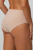 Wysokie beżowe figi z bawełny antyalergicznej z płaskimi szwami