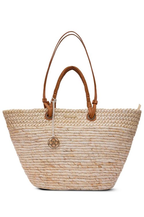 Duża torba plażowa koszyk