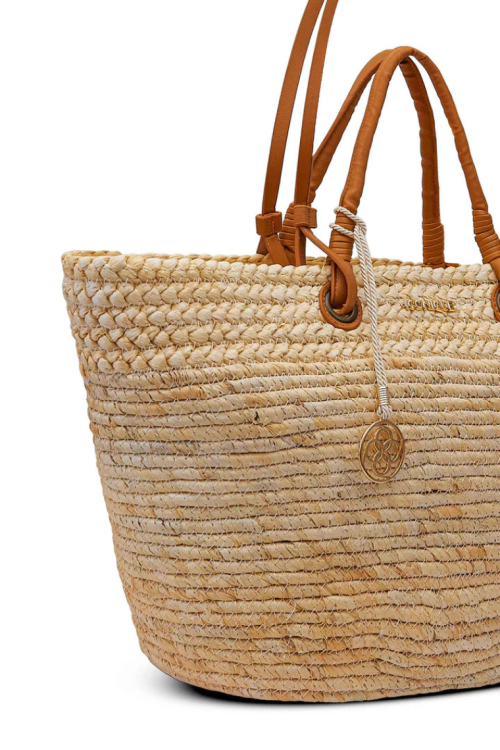 Duża torba plażowa koszyk