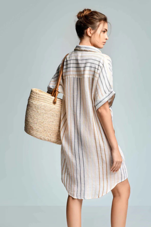 Duża torba plażowa koszyk