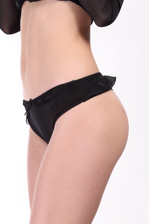 Stringi w kolorze granatowym Vicky Luwa