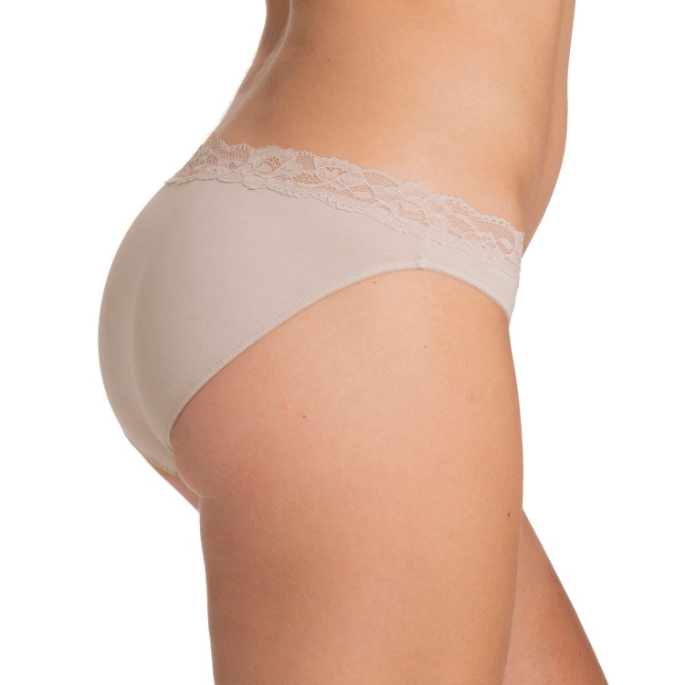 NALA Figi bawełniane beżowe