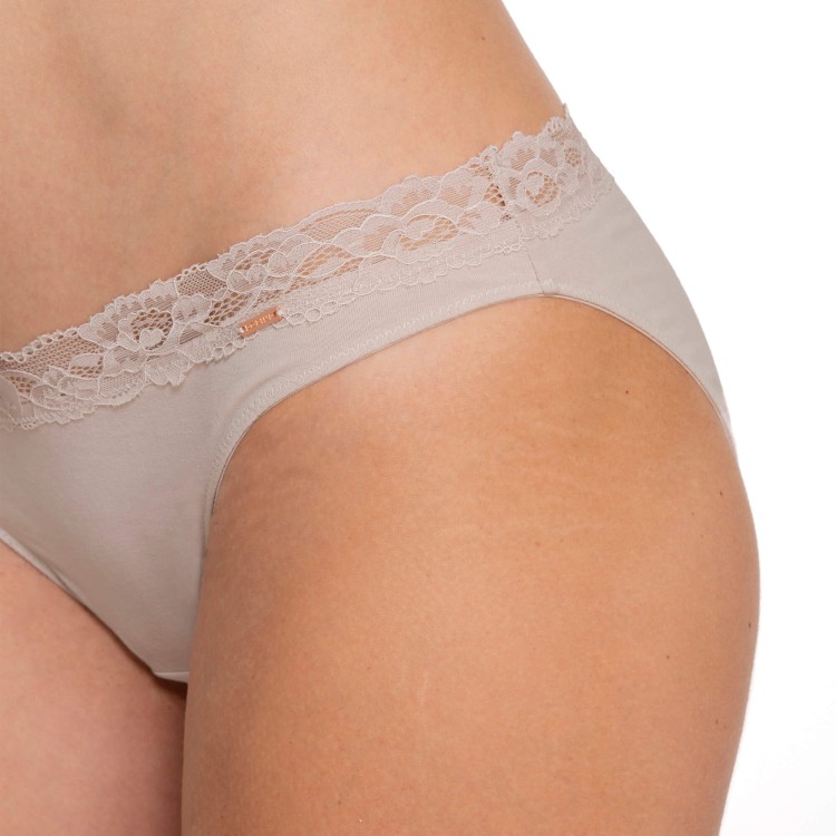 NALA Figi bawełniane beżowe