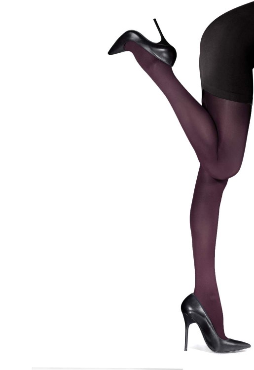 40 DEN Rajstopy kolorowe Mareille- prugna