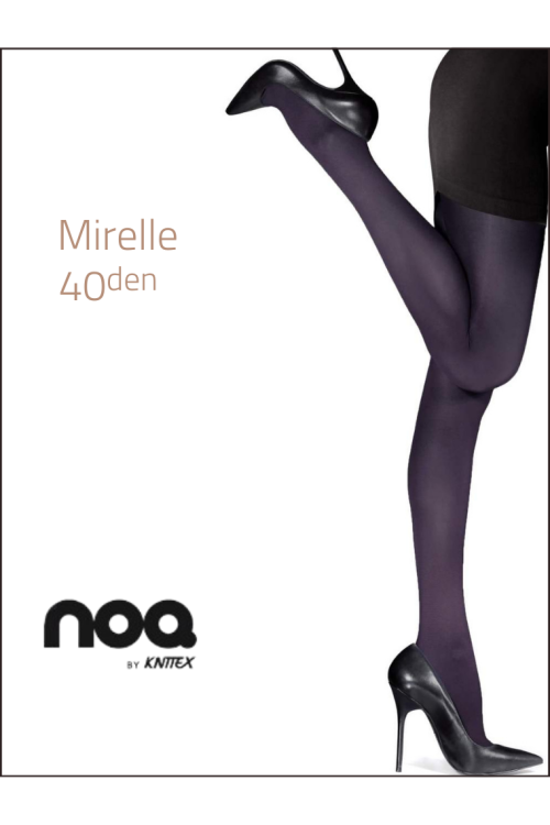 40 DEN Rajstopy kolorowe z mikrofibry matowe Mireille